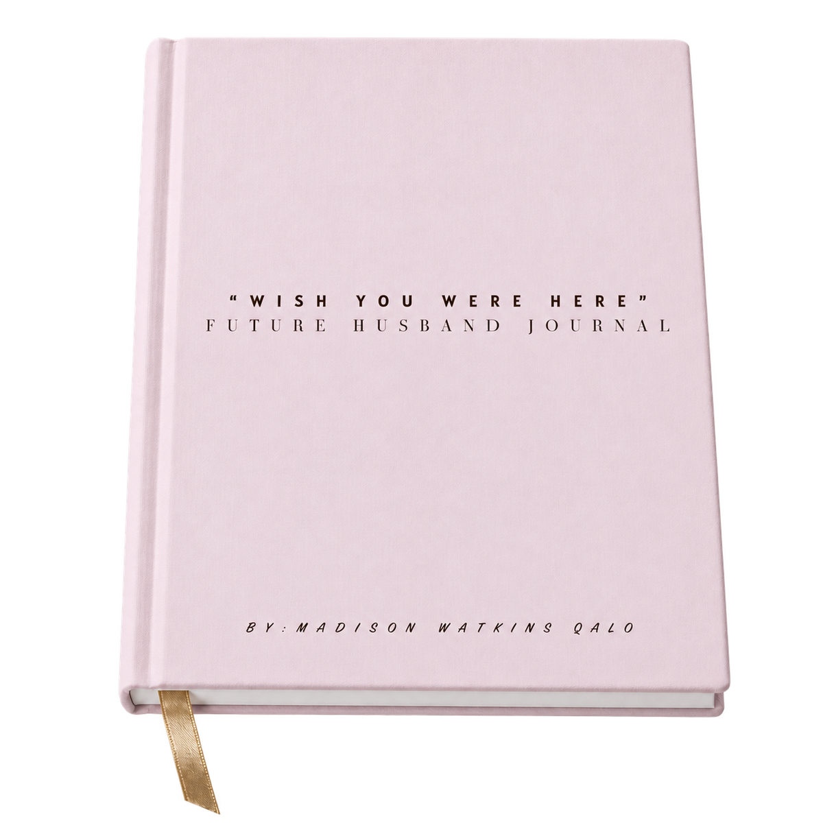 The "Wish You Were Here" Future Husband Journal